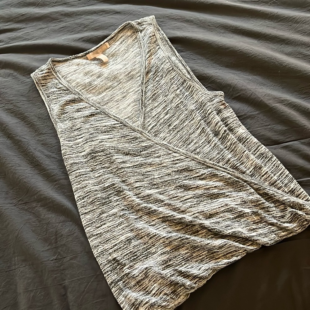 Forever 21 marked gray wrap tank size M